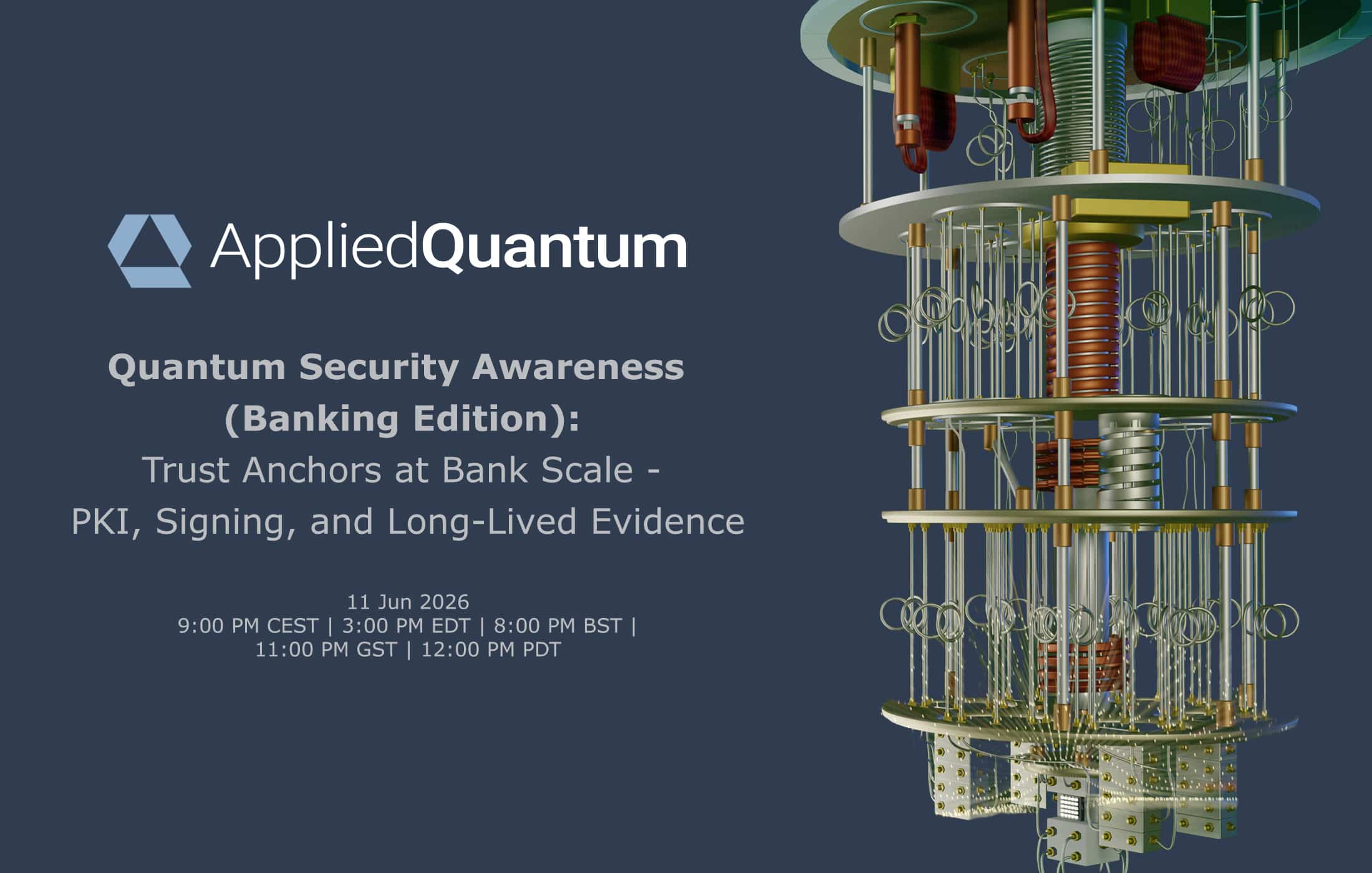 Quantum Security Industry Webinars - Banking - 11Jun2026