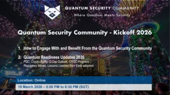 Quantum Security Community - Singapore - 2026 Kickoff Event - Applied ...